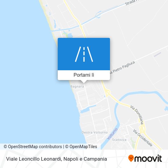 Mappa Viale Leoncillo Leonardi