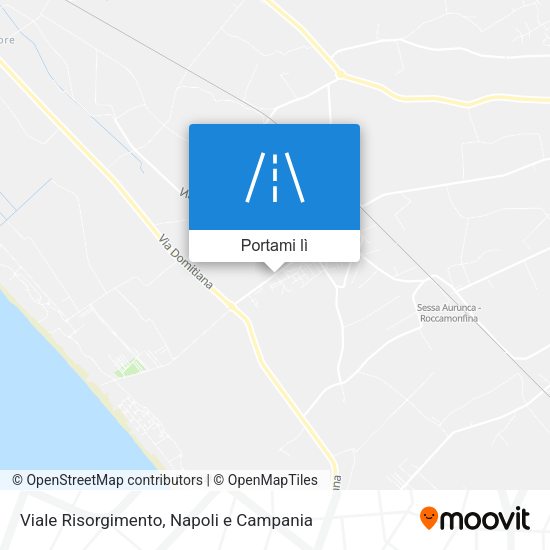 Mappa Viale Risorgimento