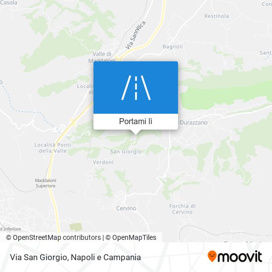 Mappa Via San Giorgio