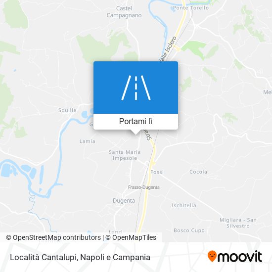 Mappa Località Cantalupi