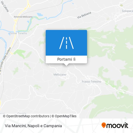 Mappa Via Mancini