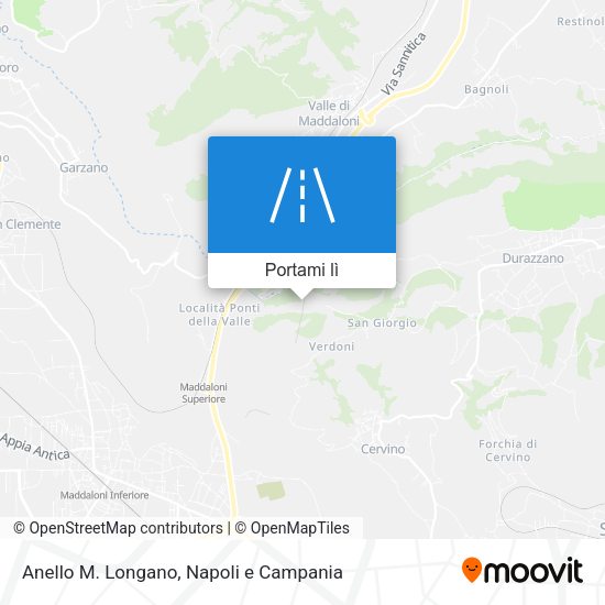 Mappa Anello M. Longano
