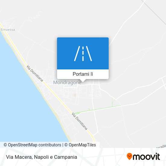 Mappa Via Macera
