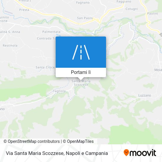 Mappa Via Santa Maria Scozzese