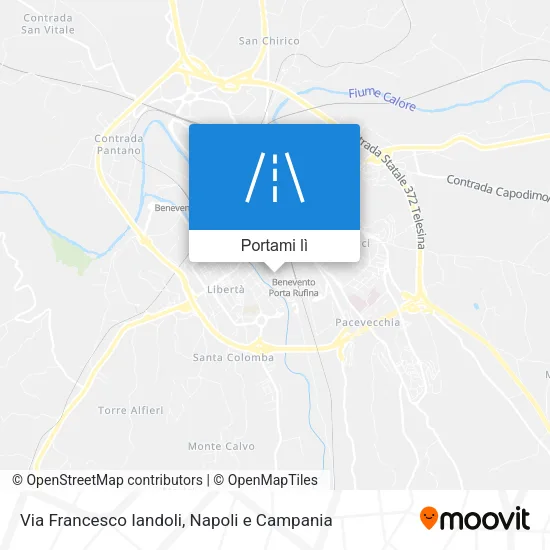 Mappa Via Francesco Iandoli