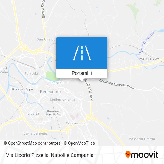 Mappa Via Liborio Pizzella