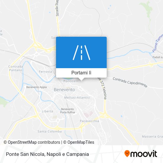 Mappa Ponte San Nicola