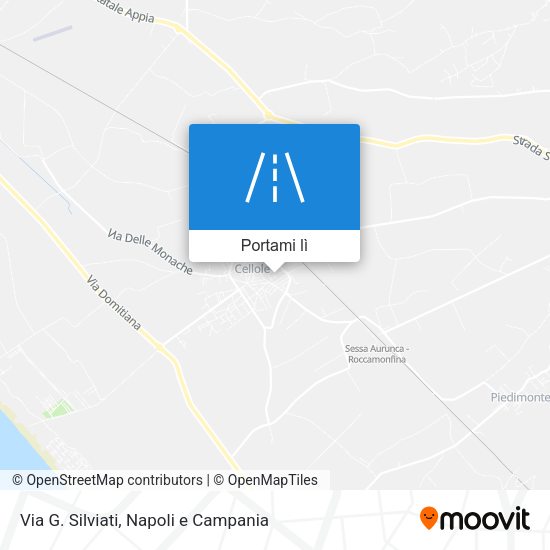 Mappa Via G. Silviati