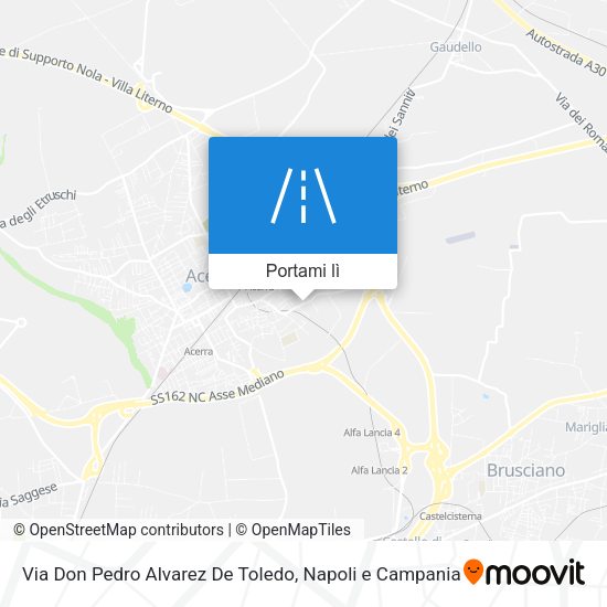 Mappa Via Don Pedro Alvarez De Toledo