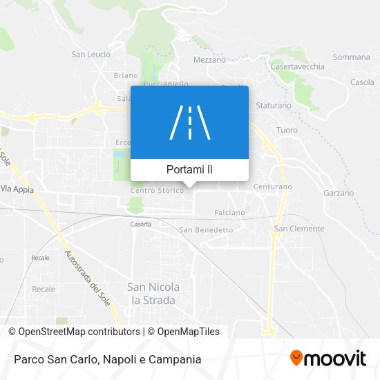 Mappa Parco San Carlo