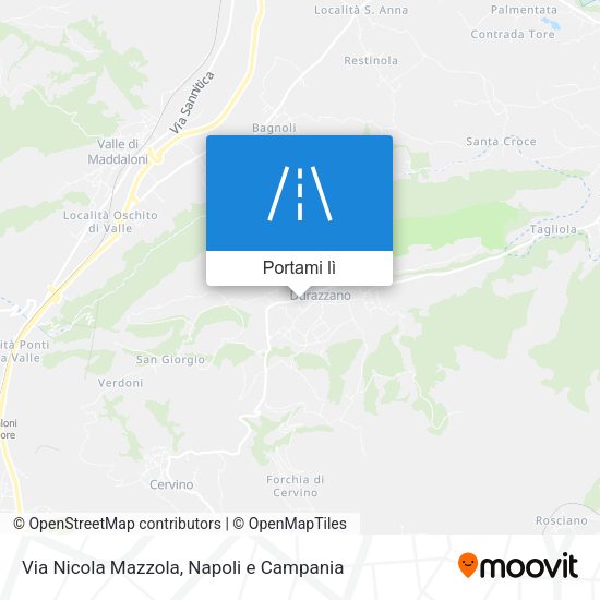 Mappa Via Nicola Mazzola
