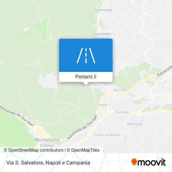Mappa Via S. Salvatore