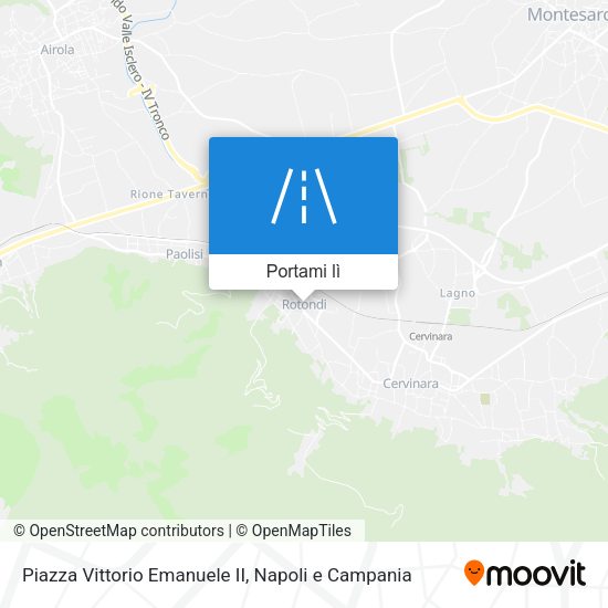 Mappa Piazza Vittorio Emanuele II