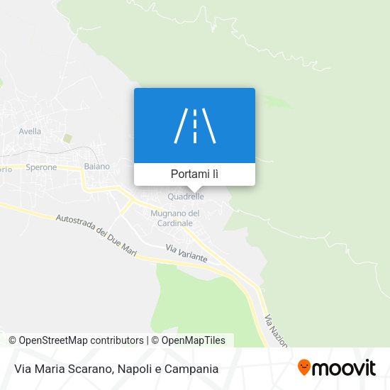 Mappa Via Maria Scarano