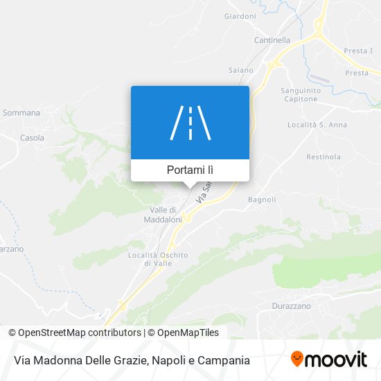 Mappa Via Madonna Delle Grazie