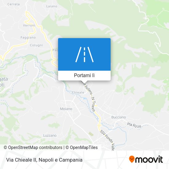 Mappa Via Chieale II