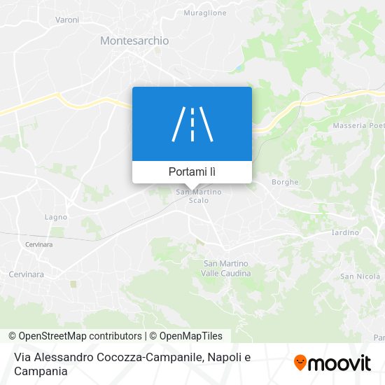 Mappa Via Alessandro Cocozza-Campanile