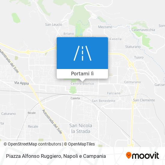 Mappa Piazza Alfonso Ruggiero