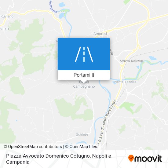 Mappa Piazza Avvocato Domenico Cotugno