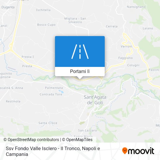 Mappa Ssv Fondo Valle Isclero - II Tronco