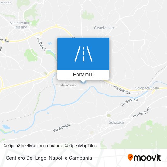 Mappa Sentiero Del Lago