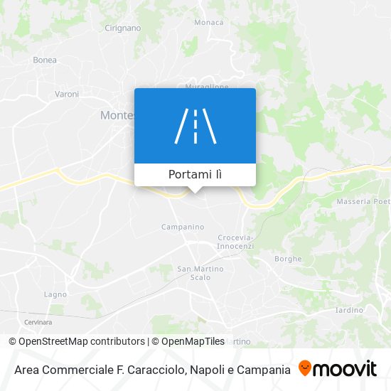 Mappa Area Commerciale F. Caracciolo