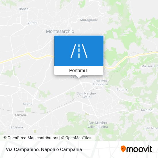 Mappa Via Campanino