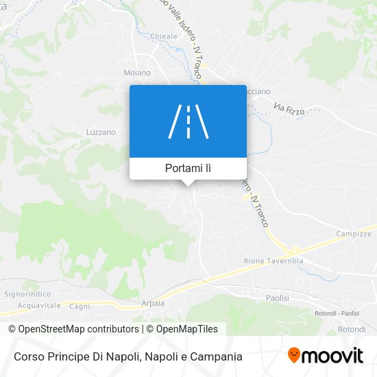 Mappa Corso Principe Di Napoli