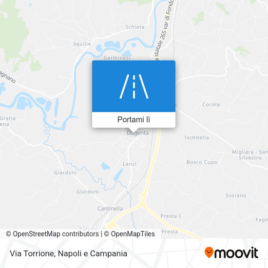 Mappa Via Torrione