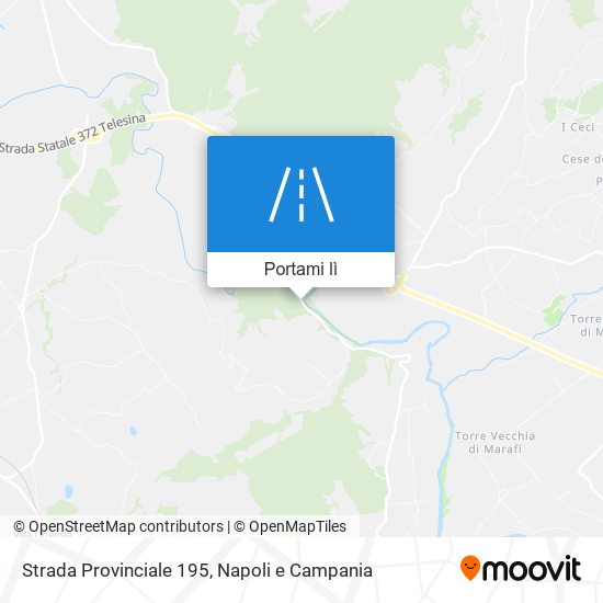 Mappa Strada Provinciale 195