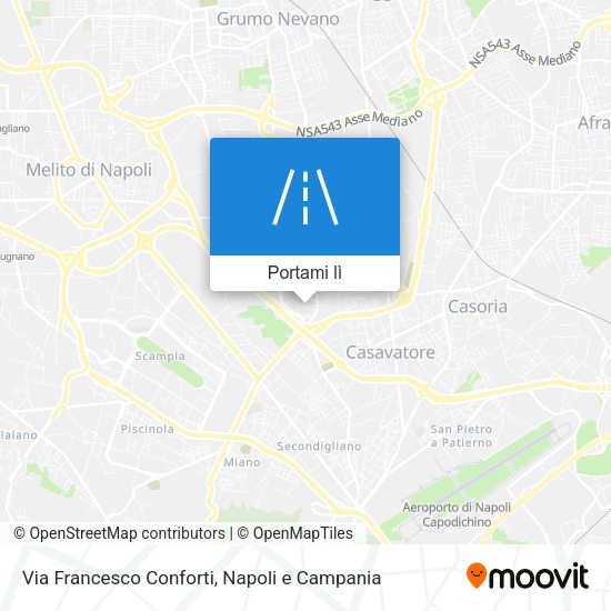 Mappa Via Francesco Conforti