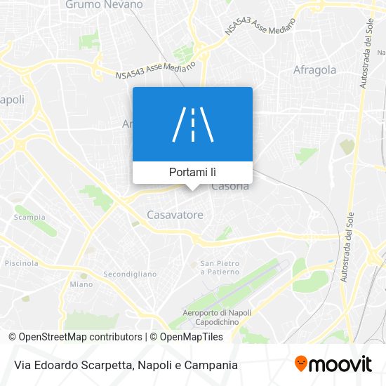 Mappa Via Edoardo Scarpetta