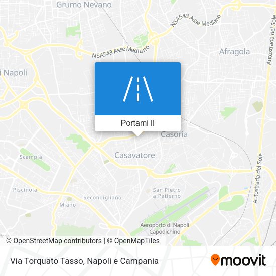 Mappa Via Torquato Tasso