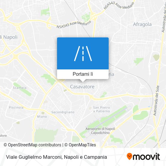 Mappa Viale Guglielmo Marconi