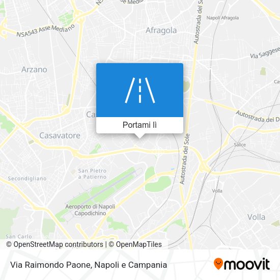 Mappa Via Raimondo Paone