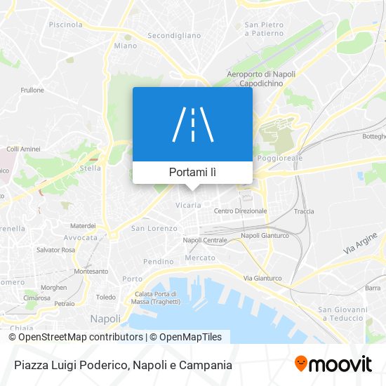 Mappa Piazza Luigi Poderico