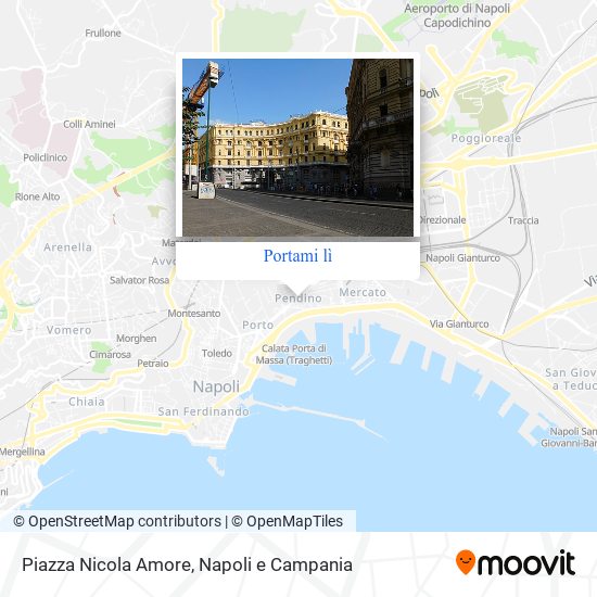 Mappa Piazza Nicola Amore