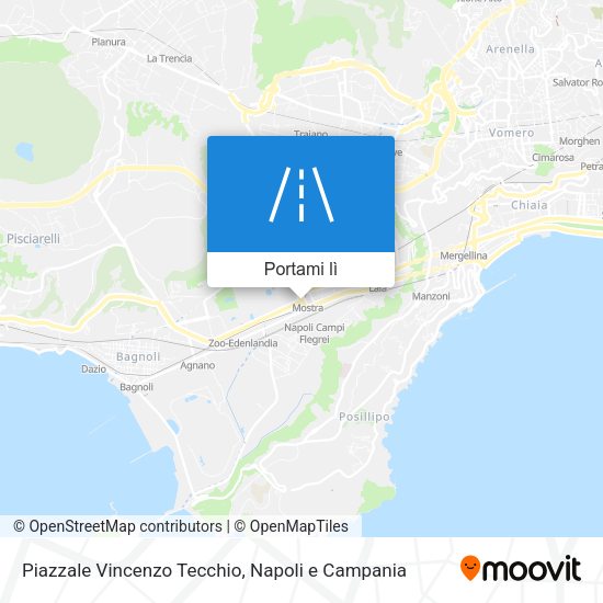 Mappa Piazzale Vincenzo Tecchio
