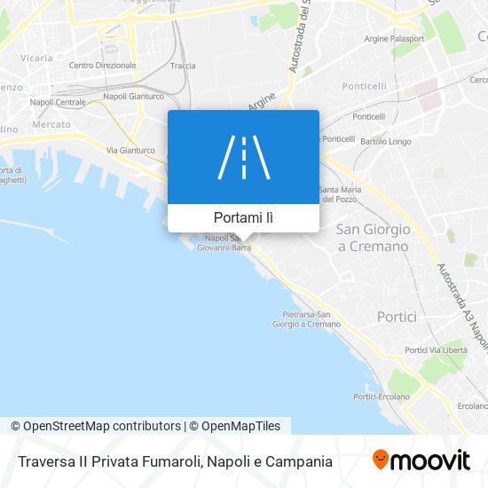 Mappa Traversa II Privata Fumaroli