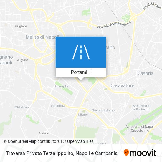 Mappa Traversa Privata Terza Ippolito