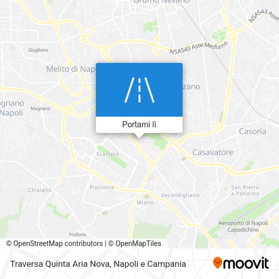 Mappa Traversa Quinta Aria Nova