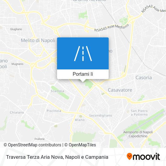 Mappa Traversa Terza Aria Nova