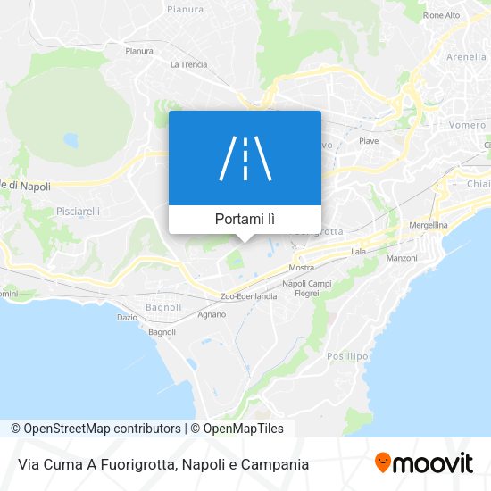 Mappa Via Cuma A Fuorigrotta