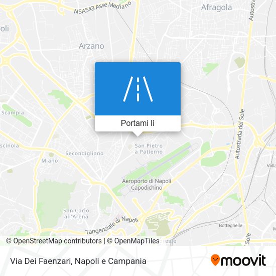Mappa Via Dei Faenzari