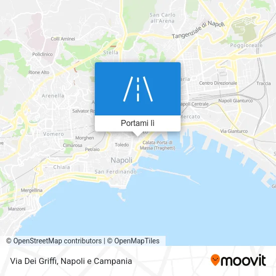Mappa Via Dei Griffi