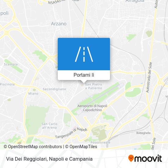Mappa Via Dei Reggiolari