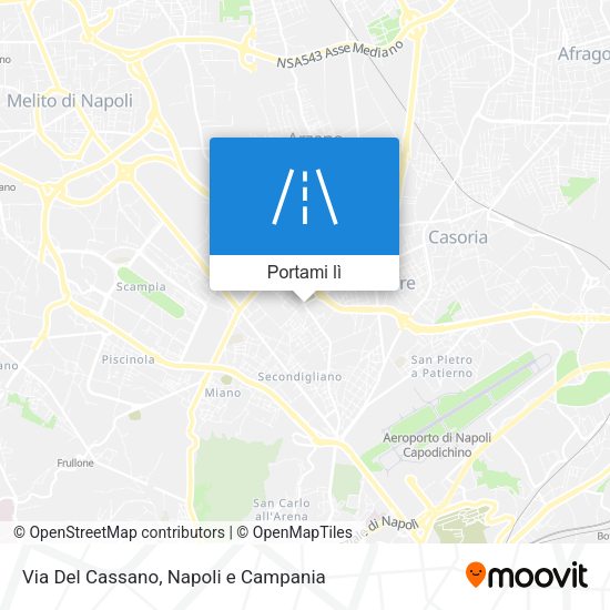 Mappa Via Del Cassano