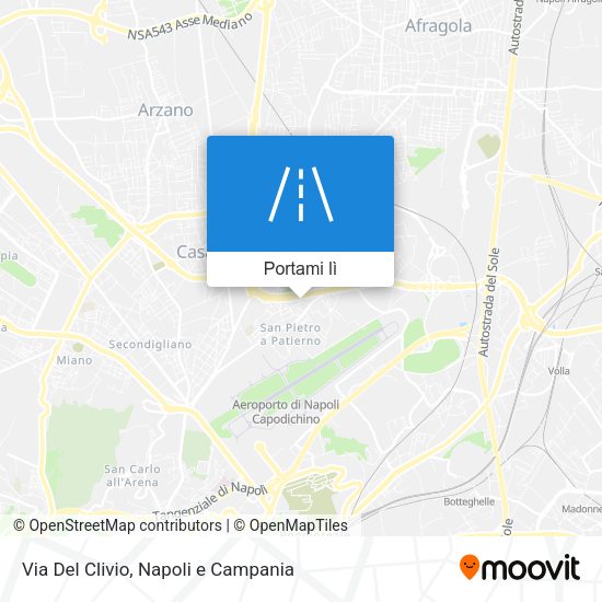 Mappa Via Del Clivio