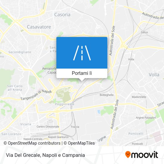 Mappa Via Del Grecale
