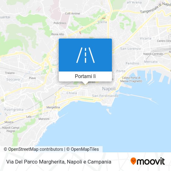 Mappa Via Del Parco Margherita